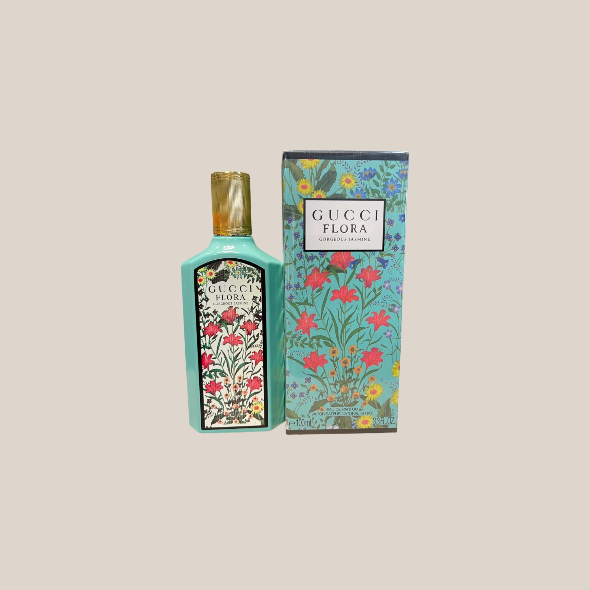 Gucci Flora Gorgeous Jasmine 3.3 oz EDP Perfume for Women New In Original Box